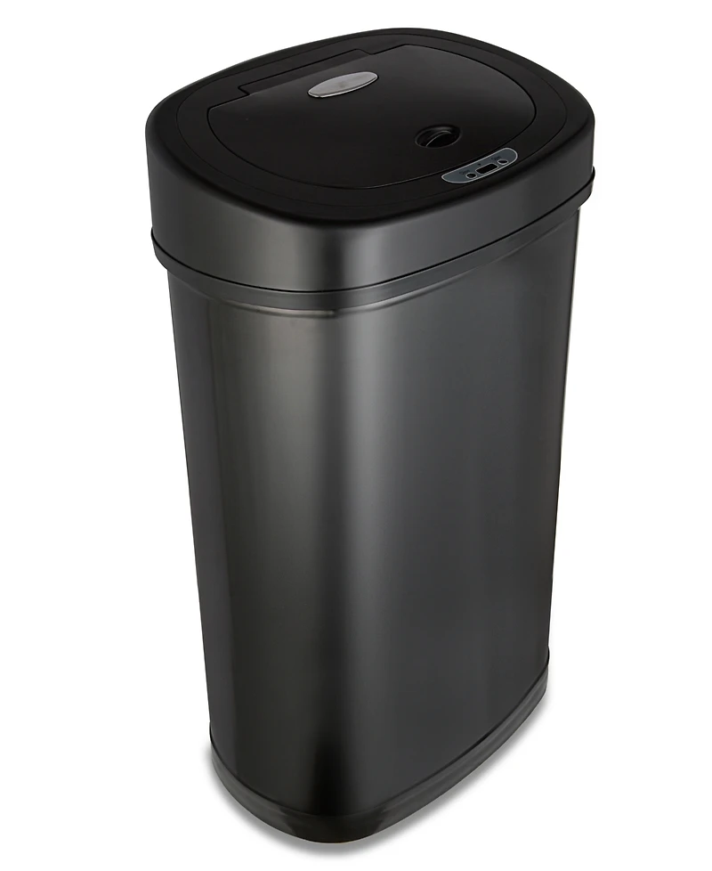 Ninestars Rectangular Motion Sensor Trash Can 13.2 Gallon