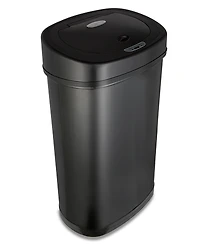 Ninestars Rectangular Motion Sensor Trash Can 13.2 Gallon