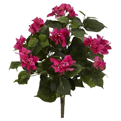 Nearly Natural 20" Bougainvillea Artificial Plant, Set of 3
