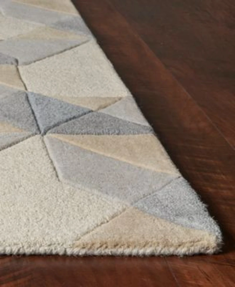Kas Eternity Elements 1060 Ivory Grey Area Rug