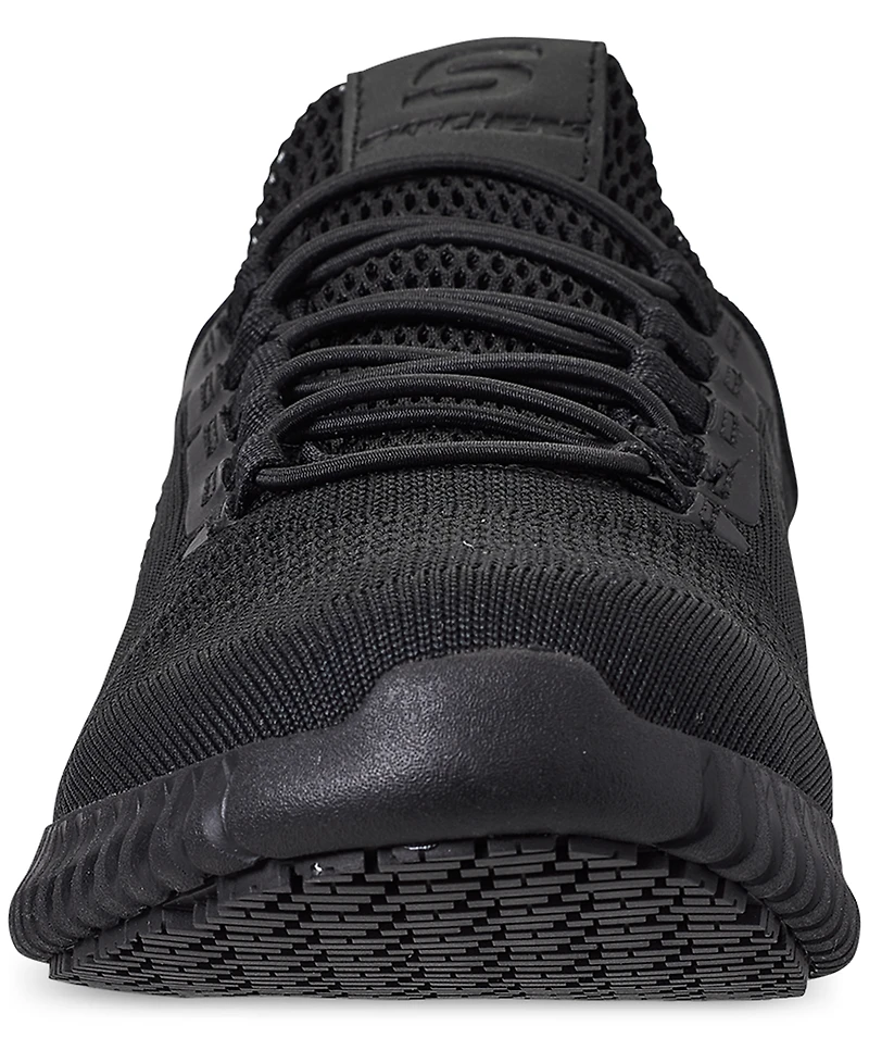 Skechers Men's Work Relaxed Fit Cessnock Slip-Resistant Work Athletic Sneakers from Finish Line