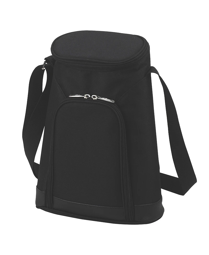 Picnic at Ascot - 2 Bottle Wine Cooler Tote with Cheese Board, Knife, Corkscrew