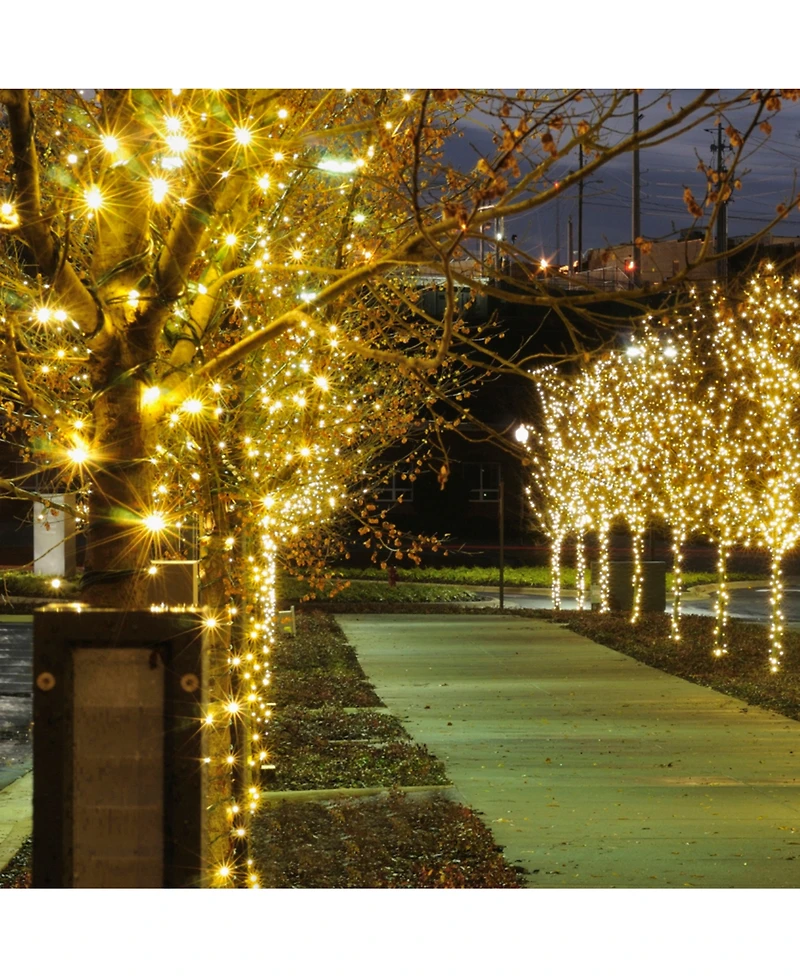 Lumabase 100 Cool White Solar Mini String Lights