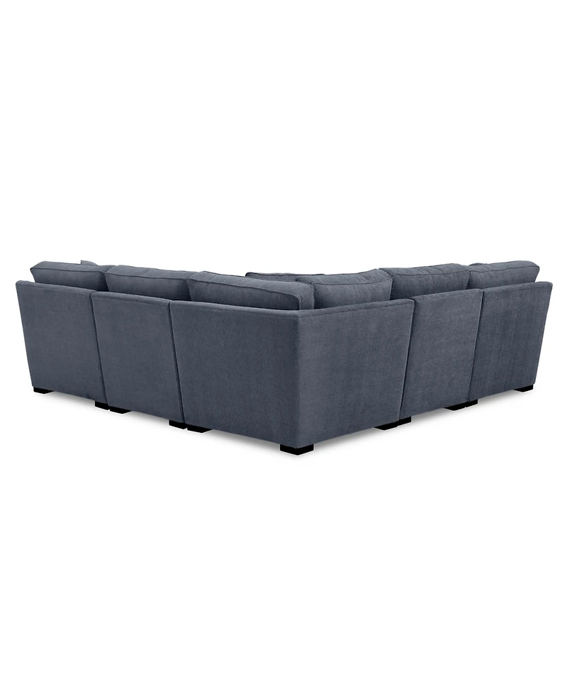 Radley Fabric -Pc. Sectional Sofa with Corner Piece