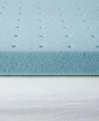 Sleep Philosophy 2 Gel Memory Foam Cooling Cover Mattress Toppers