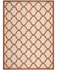 Safavieh Courtyard CY6903 Beige and Terracotta 8' x 11' Sisal Weave Outdoor Area Rug