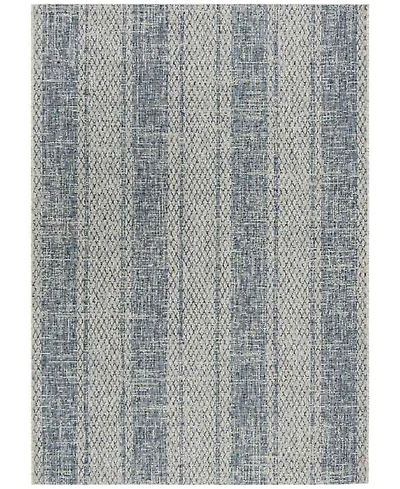 Safavieh Courtyard CY8736 Light Gray and 5'3" x 7'7" Sisal Weave Outdoor Area Rug