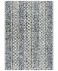 Safavieh Courtyard CY8736 Light Gray and 5'3" x 7'7" Sisal Weave Outdoor Area Rug