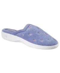 Isotoner Signature Women's Secret Sole Embroidered Clog Slippers