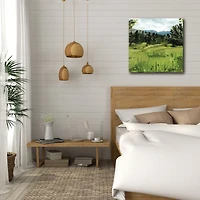 Courtside Market Mountain Moment I Gallery-Wrapped Canvas Wall Art - 16" x 16"