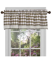 Achim Buffalo Check Window Valance, 58" x 14"