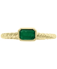 Effy Ruby (5/8 ct. t.w.) Ring 14k Yellow Gold (Also Available Emerald)