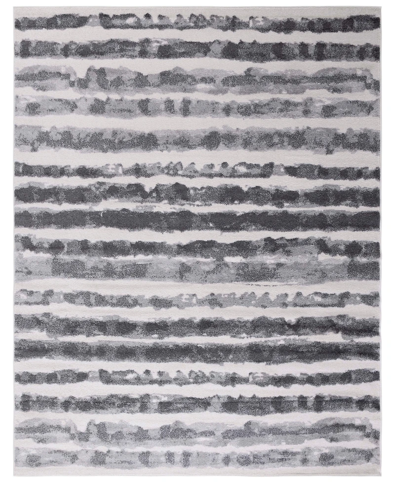 Safavieh Adirondack 126 Ivory and Charcoal 9' x 12' Area Rug