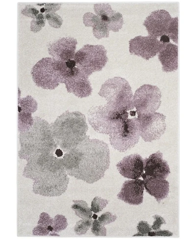 Safavieh Adirondack Ivory and Purple 5'1" x 7'6" Area Rug