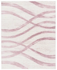 Safavieh Adirondack 125 Cream and Purple 9' x 12' Area Rug