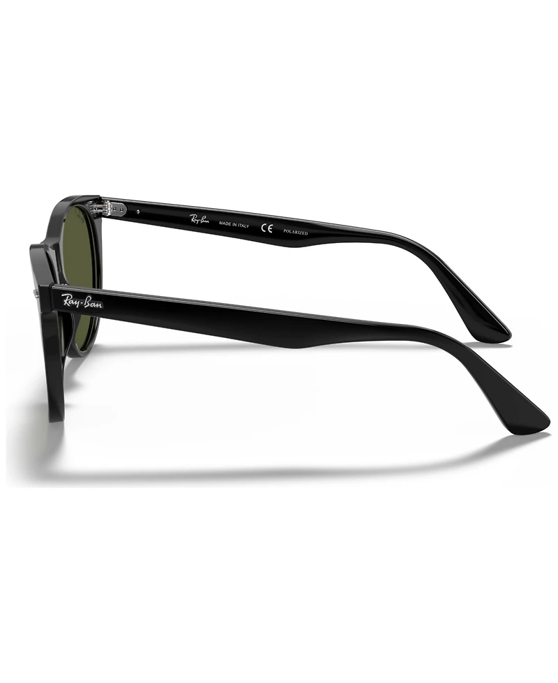 Ray-Ban Unisex Polarized Sunglasses, RB2185 Wayfarer Ii Classic