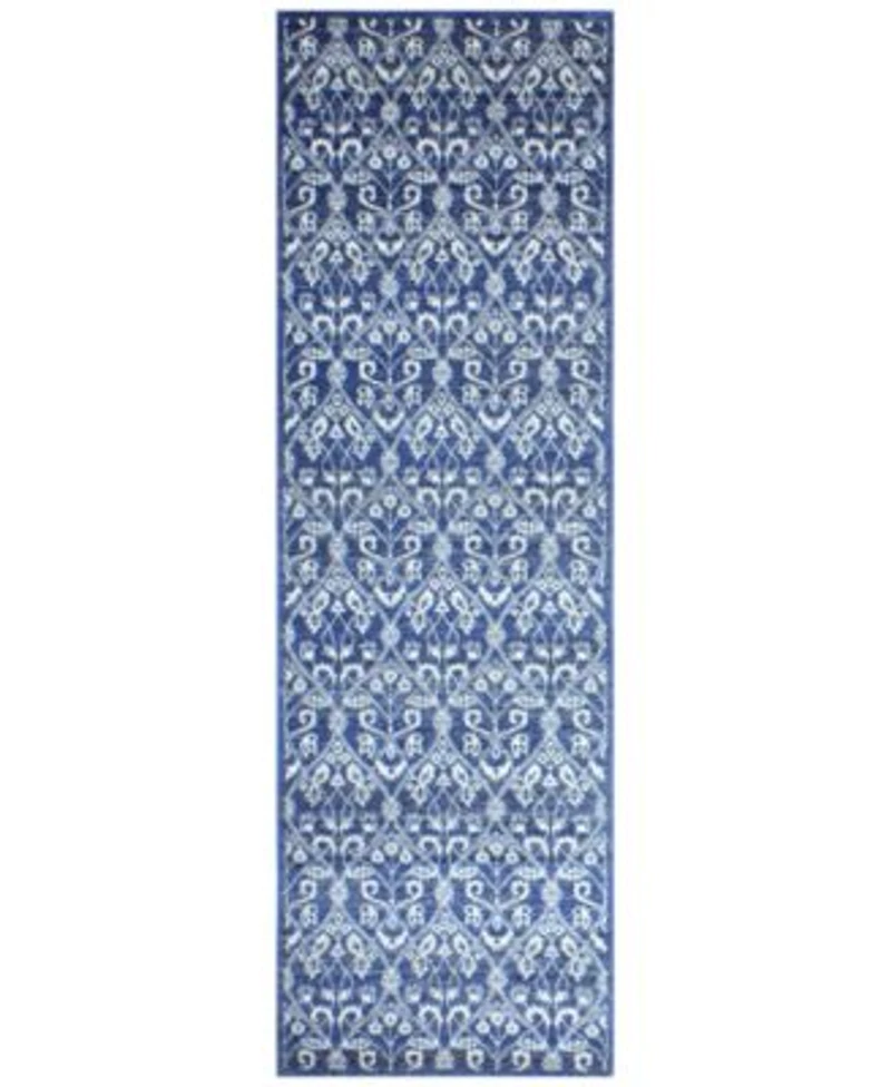 Closeout Bashian Medley 5439a Dark Blue Area Rug