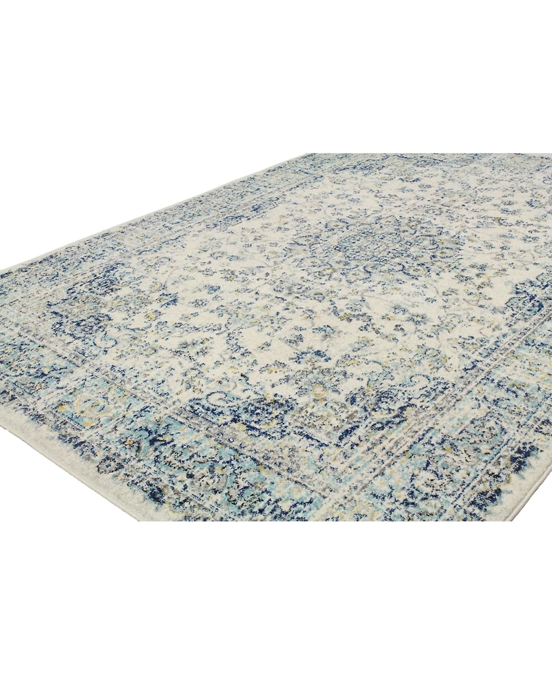 Bashian Medley 5446A Ivory 3'6" x 5'6" Area Rug