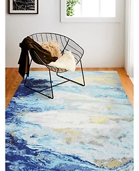 Bashian Medley 5667A Multi 2'6" x 8' Runner Area Rug