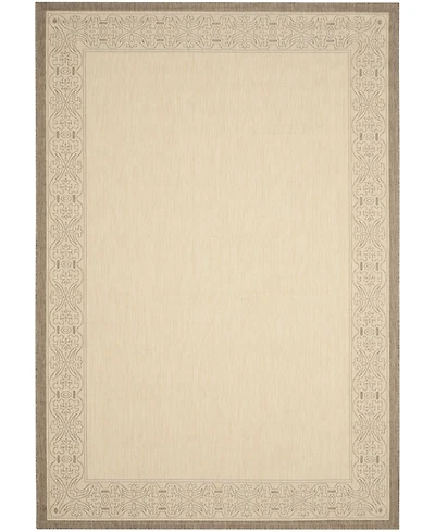 Safavieh Courtyard CY2099 Natural and Brown 8' x 11' Outdoor Area Rug