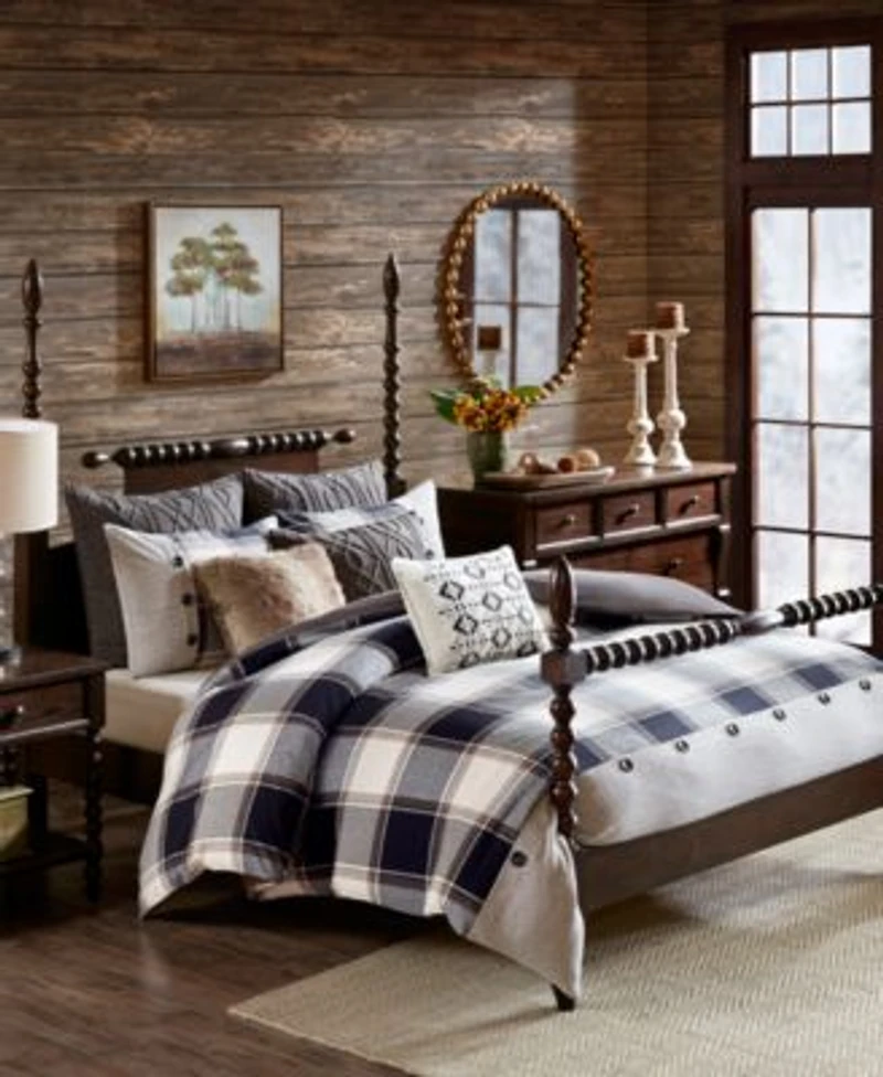 Madison Park Signature Urban Cabin Jacquard Cotton Comforter Sets