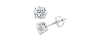 Diamond Stud Earrings (1/6 ct. t.w.) 10k Gold, White Gold or Rose
