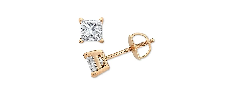 Diamond Stud Earrings (1/10 ct. t.w.) n 10k Gold, White Gold or Rose