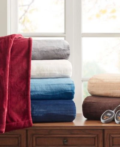 Woolrich Electric Reversible Plush To Berber Blankets