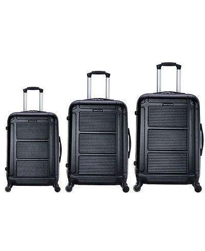 InUSA Pilot 3-Pc. Lightweight Hardside Spinner Luggage Set