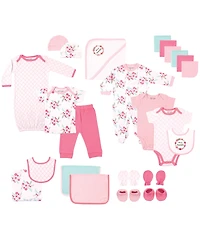 Luvable Friends Baby Girls Layette Gift Cube