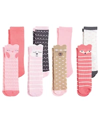 Hudson Baby Girls Cotton Rich Knee-High Socks