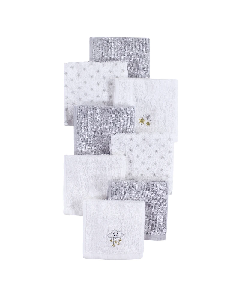 Hudson Baby Unisex Super Soft Cotton Washcloths