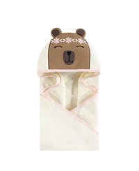 Hudson Baby Girls Hooded Towel