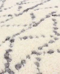 Bashian Nico Nic 145 Ivory Gray Area Rug