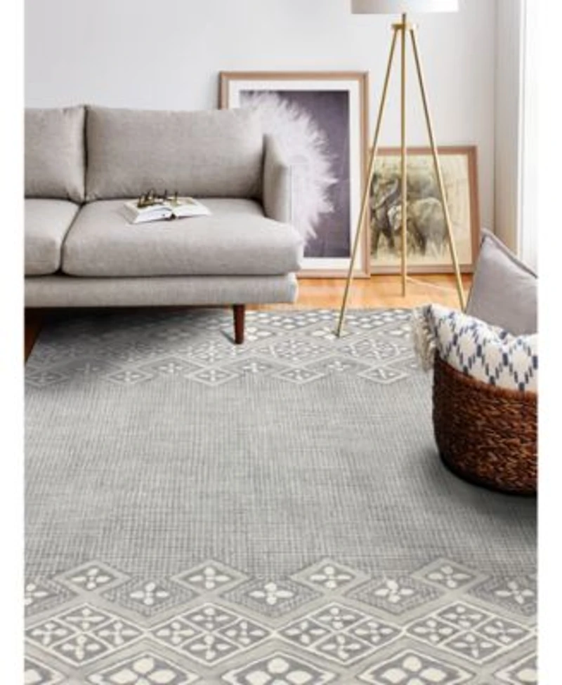 Closeout Bashian Nico Nic 150 Gray Area Rug