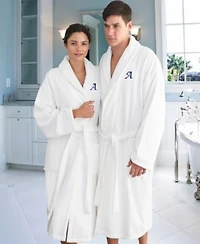 Linum Home 100 Turkish Cotton Personalized Unisex Herringbone Bath Robe
