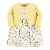 Luvable Friends Toddler Girls Dress Cardigan