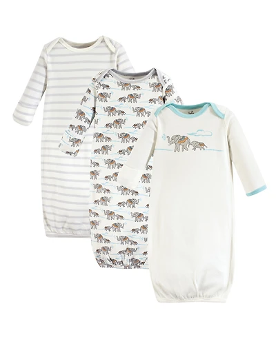 Touched by Nature Baby Boys Unisex Natural Soft Cotton Gowns