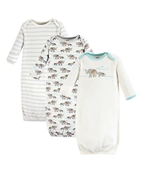 Touched by Nature Baby Boys Unisex Natural Soft Cotton Gowns