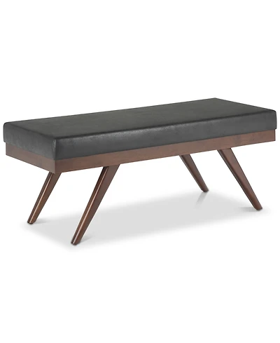 Chanelle Mid Century Modern Rectangle Ottoman Bench