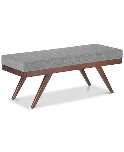Chanelle Mid Century Modern Rectangle Ottoman Bench