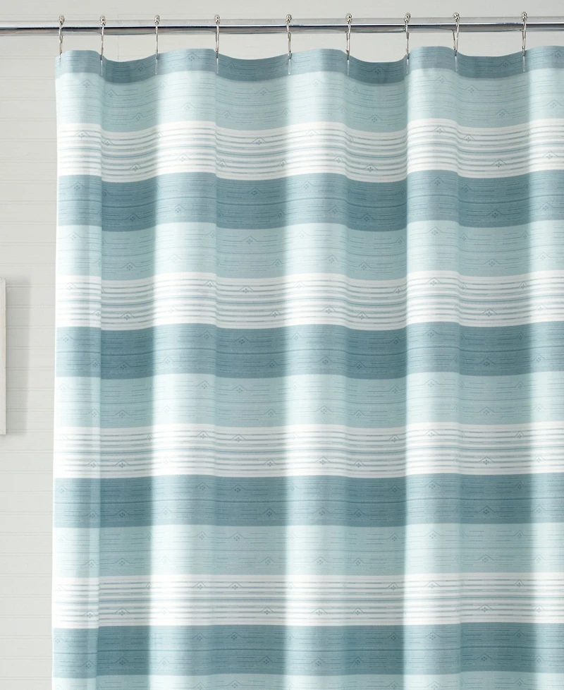 Tommy Bahama Home Hula Beach Cotton Shower Curtain, 72" x 72"