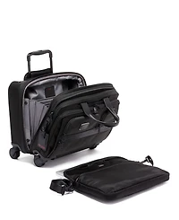 Tumi Alpha 3 Deluxe 4 Wheeled Laptop Case Brief