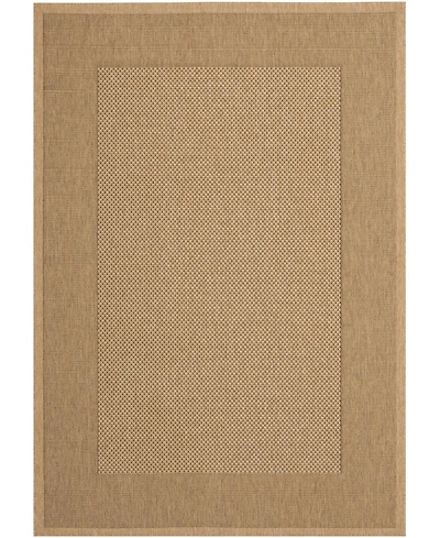Safavieh Courtyard CY7987 Natural and Gold 5'3" x 7'7" Outdoor Area Rug