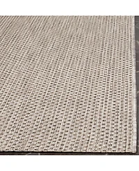 Safavieh Courtyard CY8521 Beige and Brown 5'3" x 7'7" Sisal Weave Outdoor Area Rug