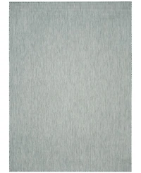 Safavieh Courtyard CY8521 Aqua and Gray 8' x 11' Outdoor Area Rug