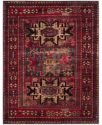 Safavieh Vintage Hamadan VTH213 Red and Multi 8' x 10' Area Rug