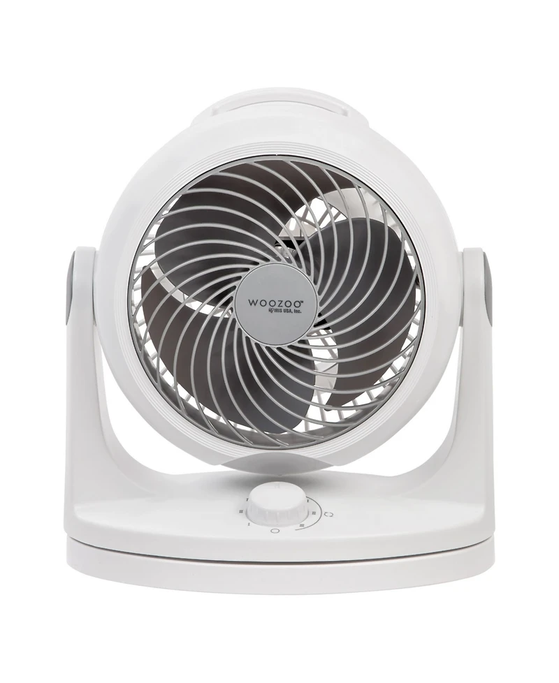 Iris Woozoo Large Oscillating Circulating Fan, White
