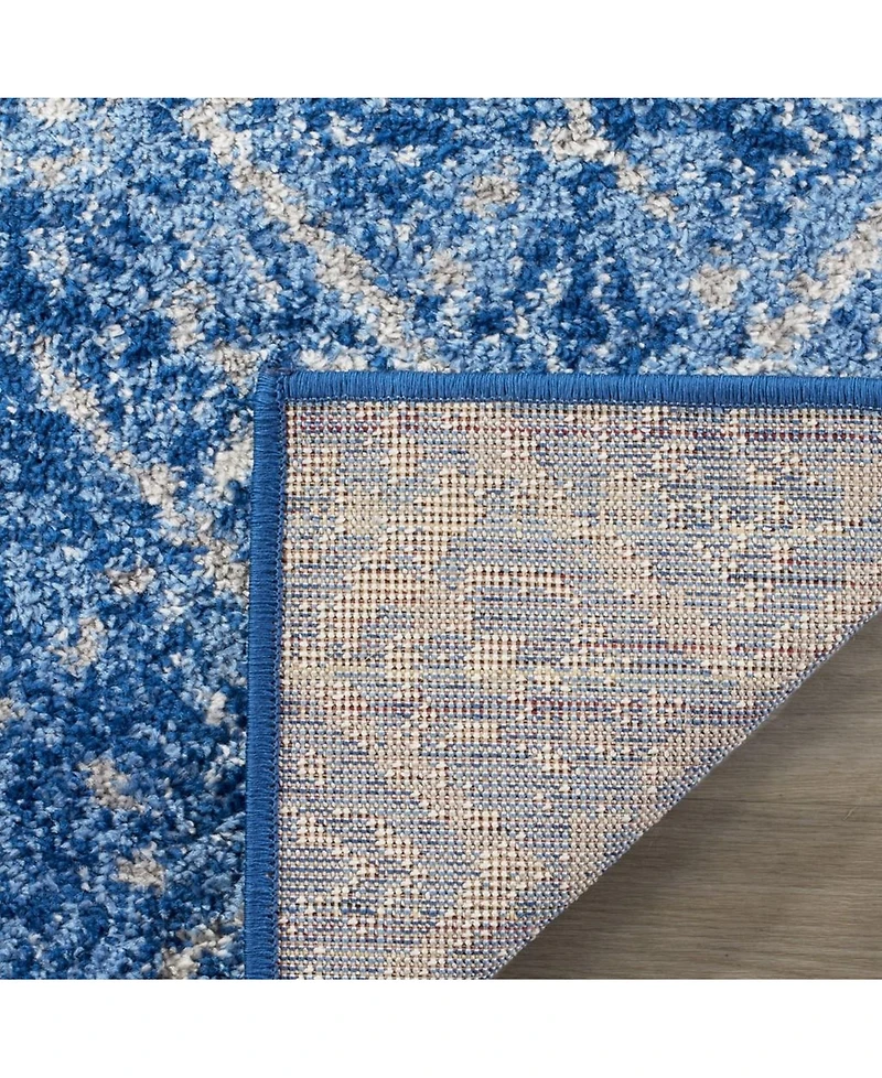 Safavieh Adirondack Silver and Blue 5'1" x 7'6" Area Rug
