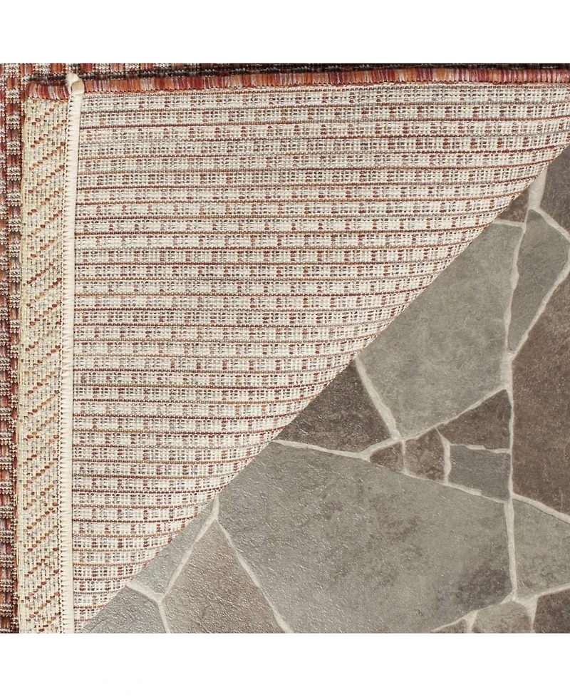 Safavieh Courtyard CY8521 and Beige 5'3" x 7'7" Sisal Weave Outdoor Area Rug